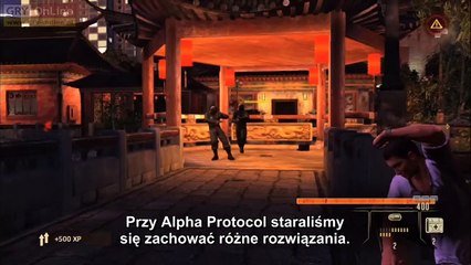 Alpha Protocol Developer Diary #4 - PL subtitles