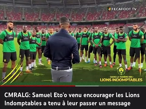 L'étrange sous-entendu de Samuel Eto'o aux joueurs Camerounais