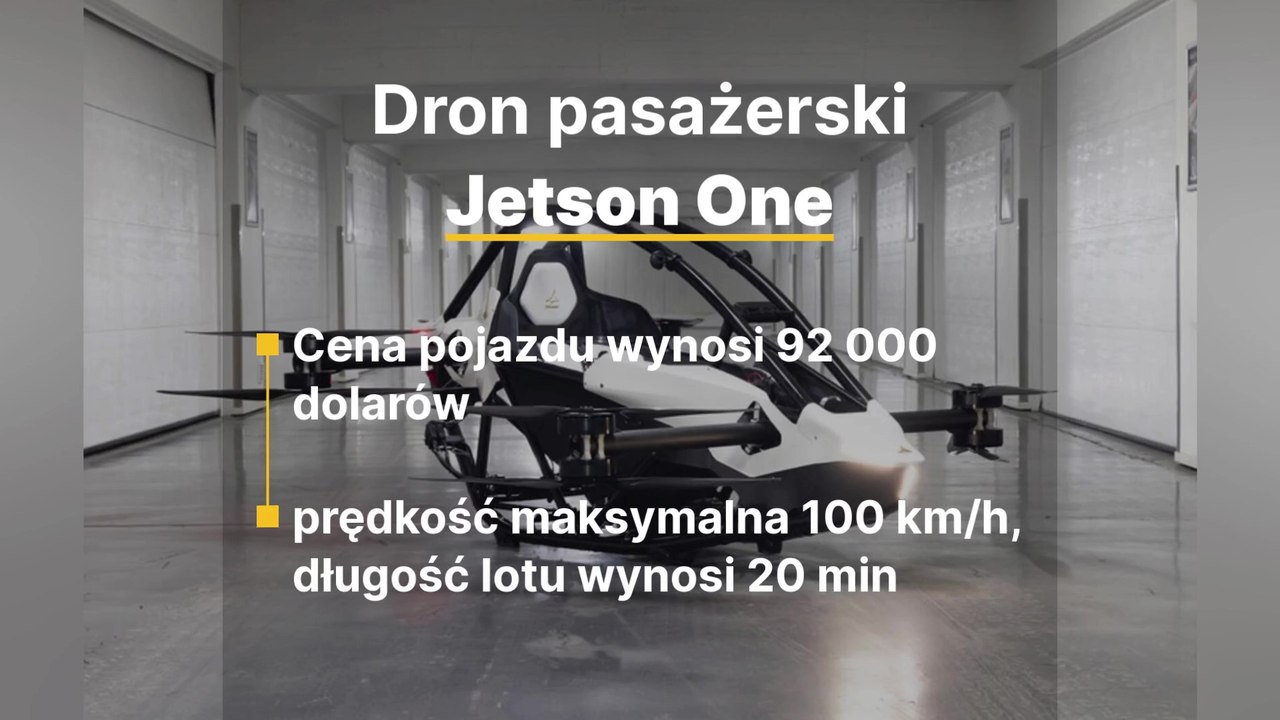 dron pasażerski