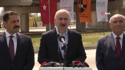 Bakan Karaismailoğlu, Merzifon Meray Kavşağı'nda incelemelerde bulundu