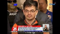 Kerwin Espinosa, binawi ang mga nauna niyang pahayag na nagdadawit kay Sen. Leila De Lima sa drug trade | 24 Oras