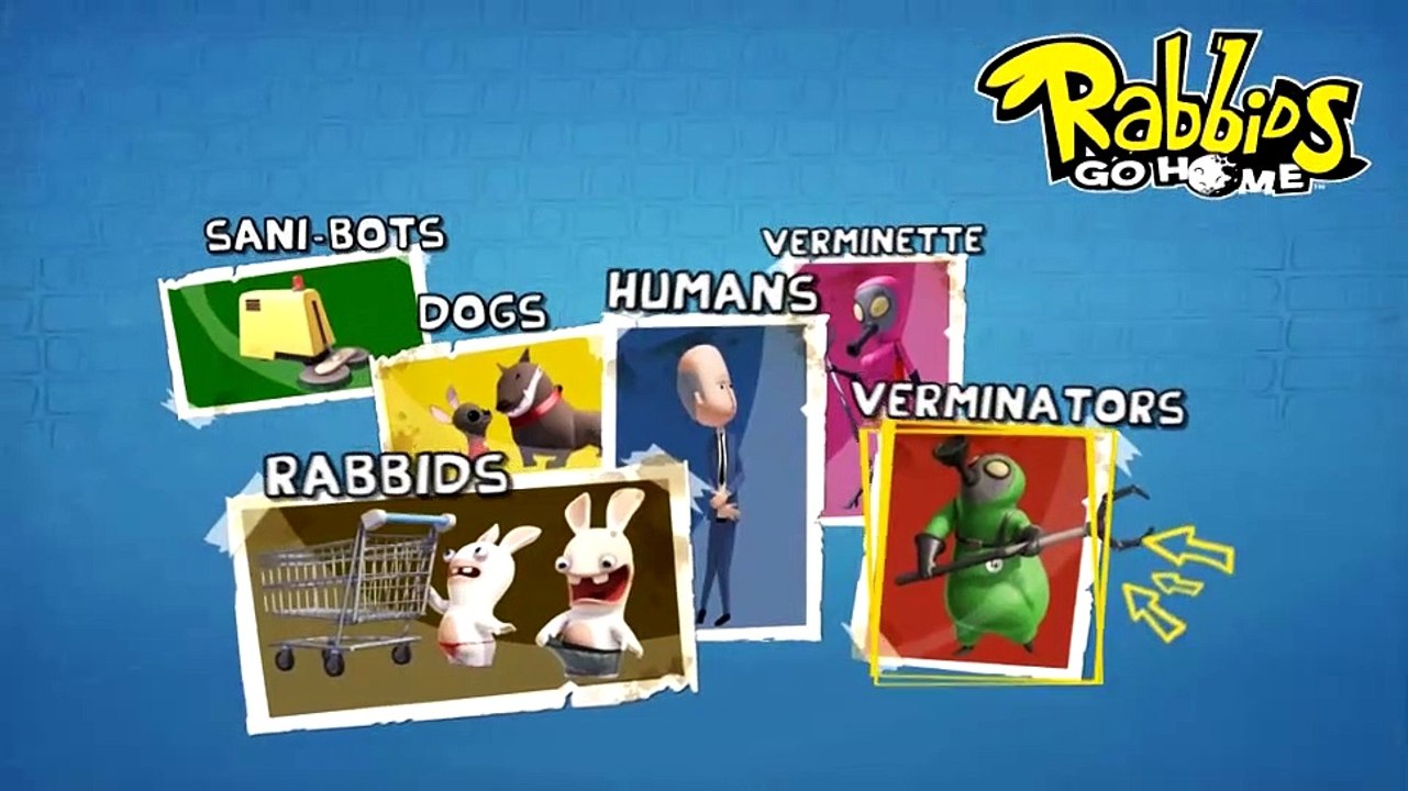 Rabbids Go Home gameplay - Verminators