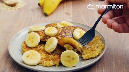 Dégustez de gourmands pancakes aux flocons d'avoine !