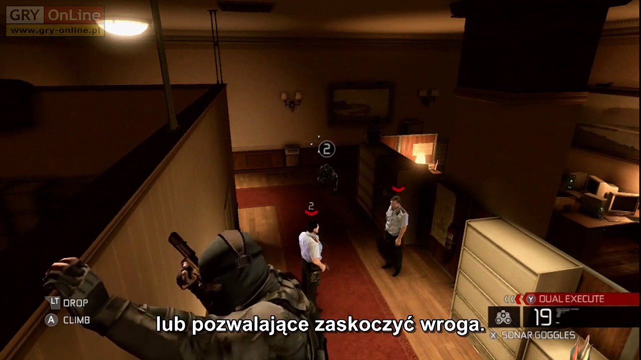 Tom Clancy's Splinter Cell: Conviction Co-op gameplay - PL subtitles