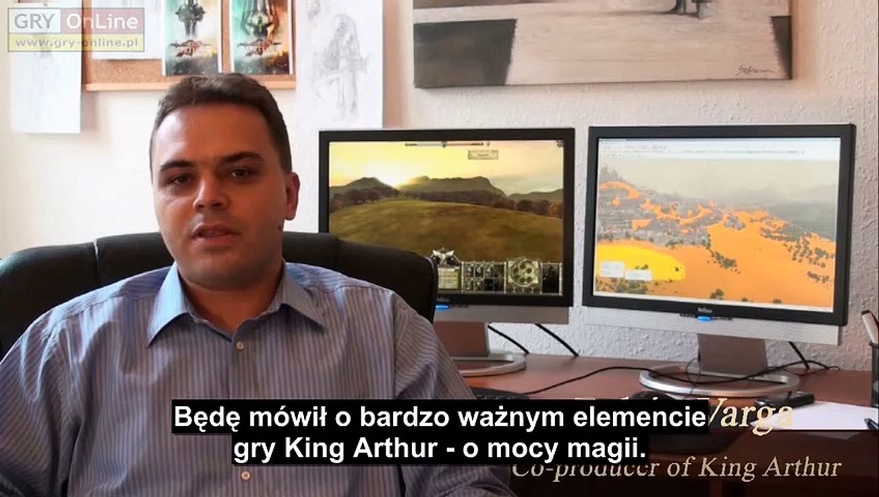 King Arthur developer diary #3 - PL subtitles