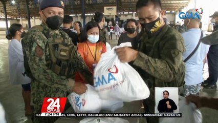 Mga naapektuhan ng Bagyong Agaton sa President Roxas sa Capiz, hinatiran ng tulong ng GMA Kapuso Foundation | 24 Oras