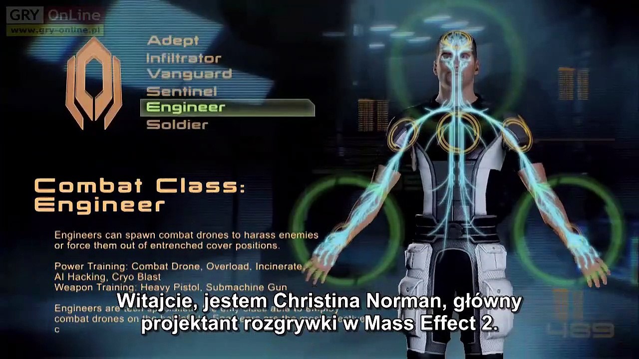 Mass Effect 2 Engineer - PL subtitles