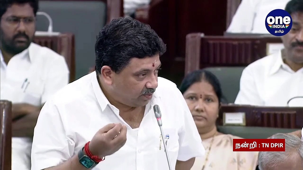 PTR சுளீர்! சட்டசபையை அதிர வைத்த  PTR Thiyagarajan பேச்சு | Oneindia Tamil