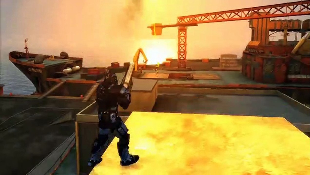 Crackdown 2 Rocket Tag Gameplay