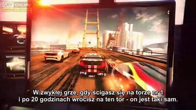 Split/Second developer diary #3 - PL subtitles