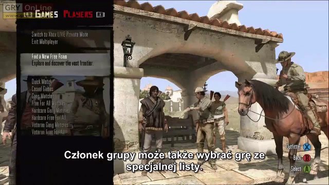 Red Dead Redemption multiplayer #2 - PL subtitles