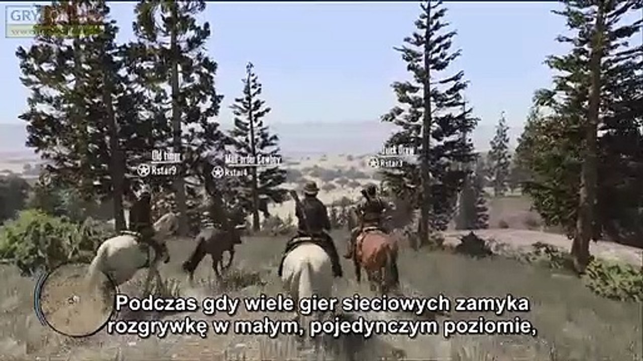 Red Dead Redemption multiplayer #1 - PL subtitles