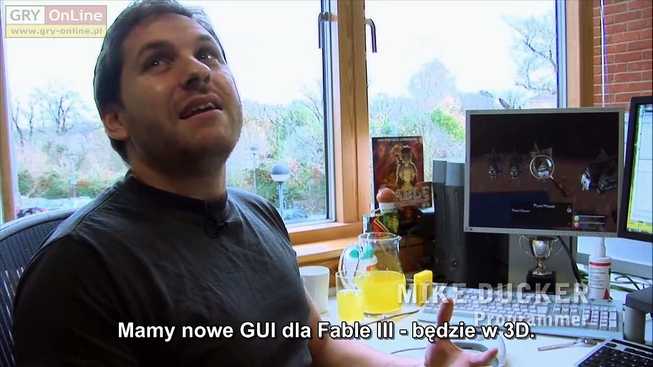 Fable III developer diary #2 - PL subtitles