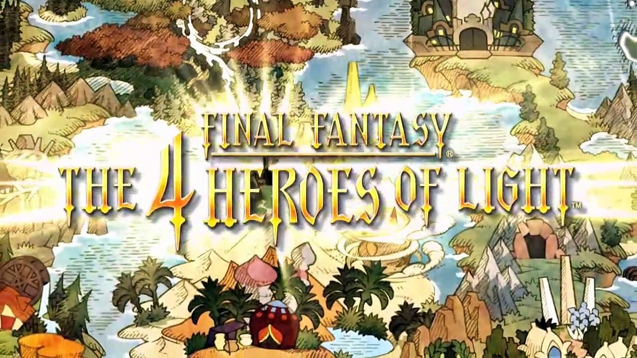 Final Fantasy: The 4 Heroes of Light trailer #1