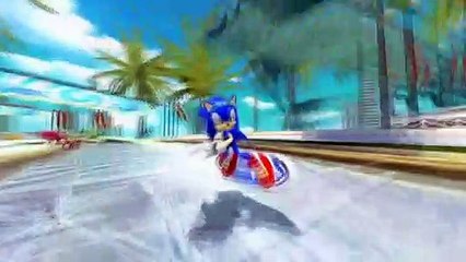 Sonic Free Riders Weapons Trailer