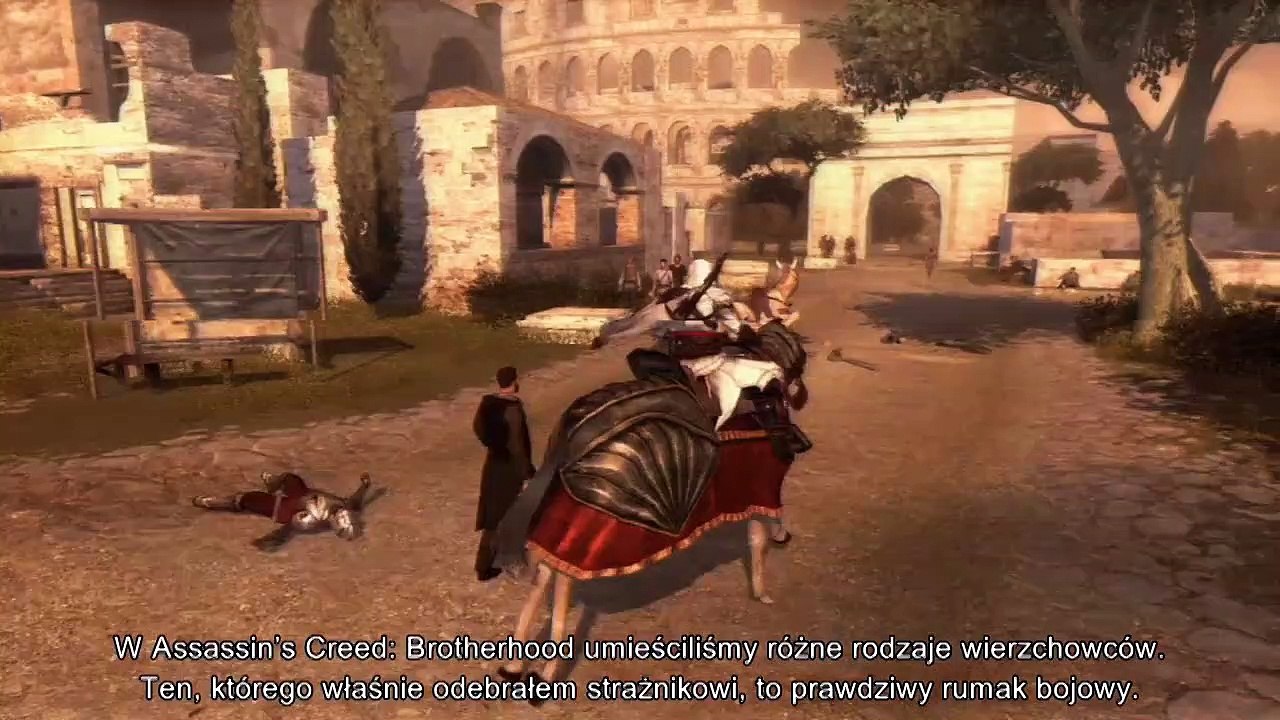 Assassin's Creed: Brotherhood gamescom 2010 - gameplay PL