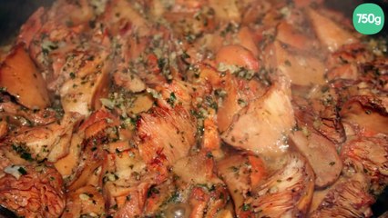 Poêlée de sanguins de retour des bois