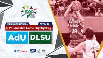 DLSU vs. Adamson Round 2 highlights | UAAP Season 84 Men's Basketball