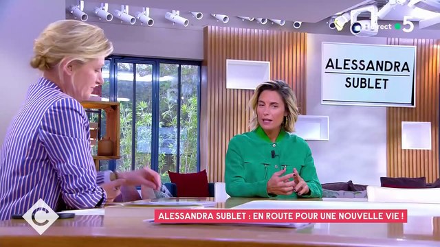 Alessandra Sublet justifie son choix d’arrêter sa carrière d’animatrice
