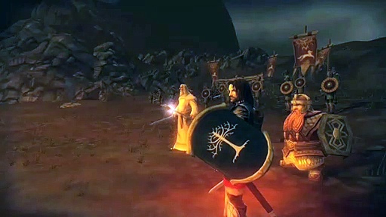 The Lord of the Rings: Aragorn's Quest launch movie