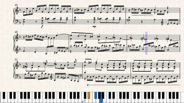 Bach Toccata and Fugue in D Minor BWV 565 (Piano solo arr.)