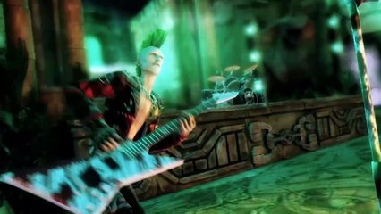 Guitar Hero: Warriors of Rock launch movie