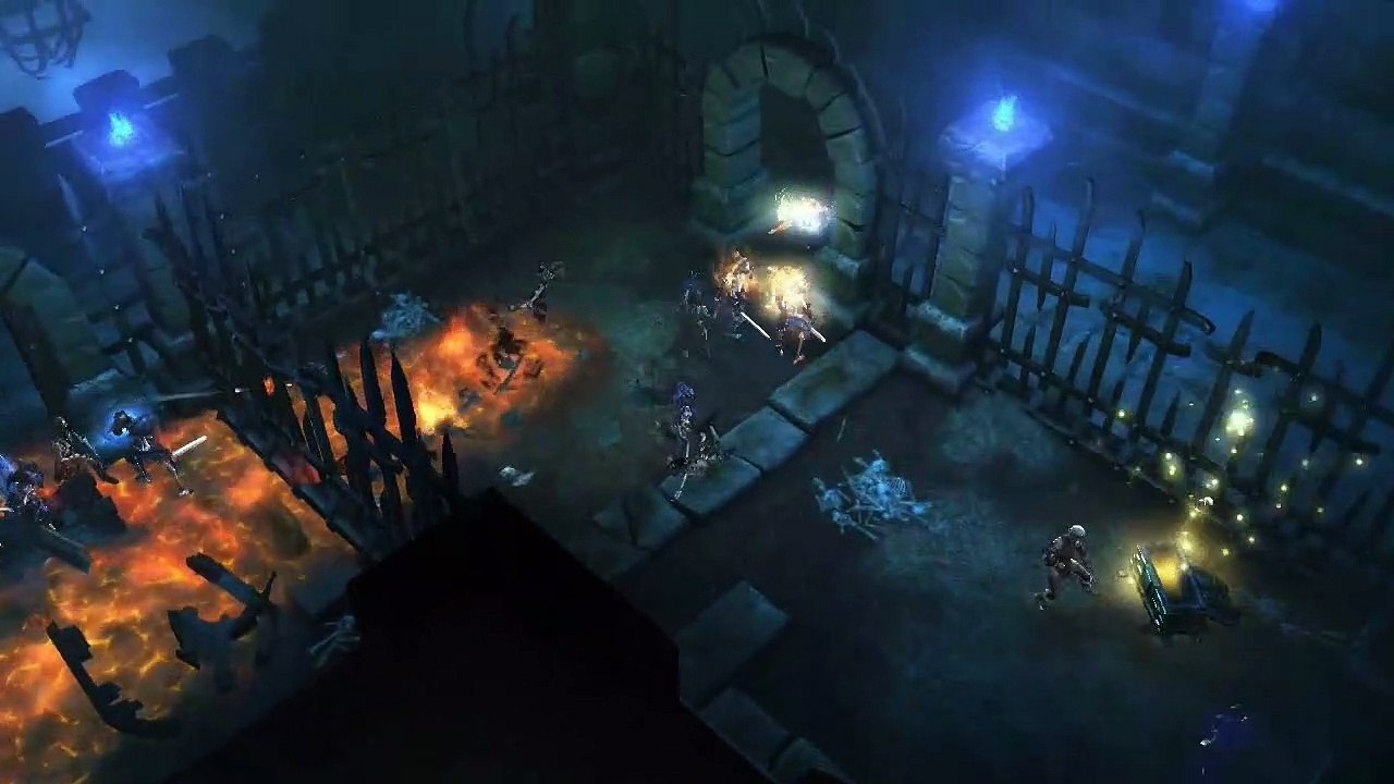 Diablo III Demon Hunter - gameplay