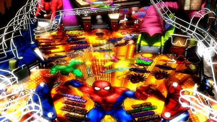 Marvel Pinball Spider-Man Table