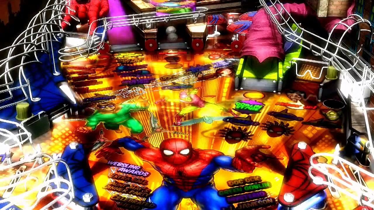 Marvel Pinball Spider-Man Table