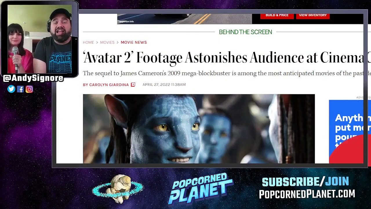 We Saw AVATAR 2_ The Way Of Water Trailer Reaction Disney CinemaCon Recap