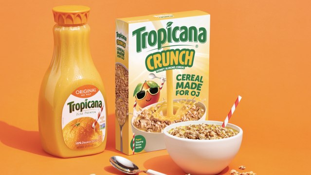 Who Needs Milk? Tropicana Created a Cereal Specifically for Orange Juice