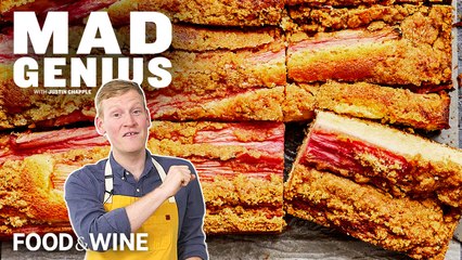 Rhubarb Is the Star of This Springtime Coffee Cake Recipe | Rhubarb Coffee Cake | Mad Genius