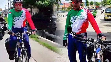 Gara-Gara Hobi, Pemudik Ini Pilih Mudik dengan Sepeda ke Semarang dari Indramayu