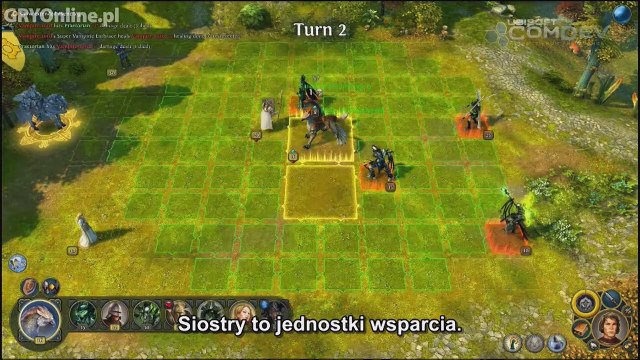 Might & Magic: Heroes VI BTS - combat #1 (PL)