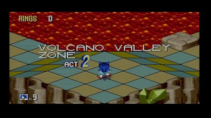 Let's Play Sonic 3D : 05 Volvano Valley