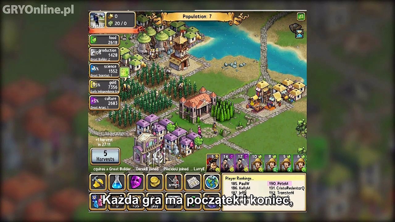 Civilization World alpha gameplay (PL)
