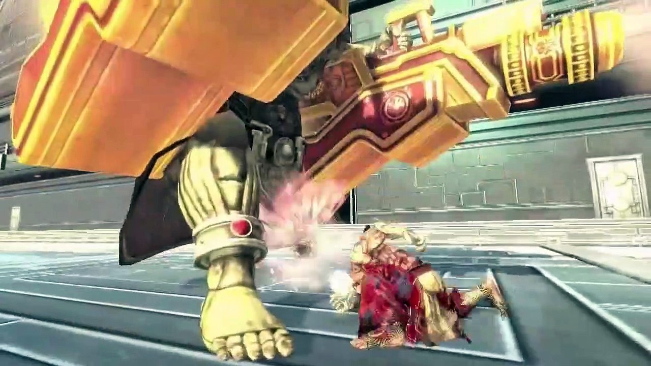 Asura's Wrath gameplay