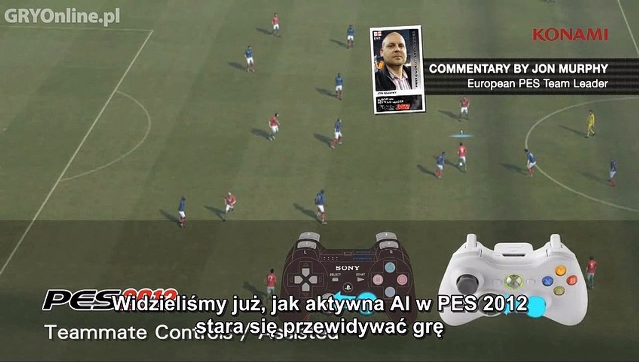 Pro Evolution Soccer 2012 Teammate Controls - Assisted (PL)