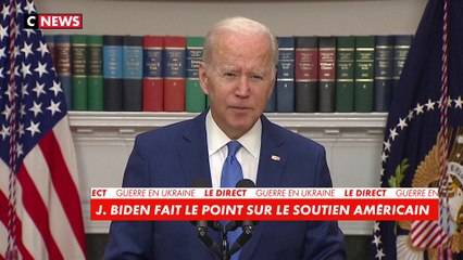 Joe Biden : «Le coût de ce conflit est élevé, mais on ne peut pas céder à l’agression car cela coûterait encore plus cher»