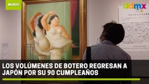 Los volúmenes de Botero regresan a Japón por su 90 cumpleaños