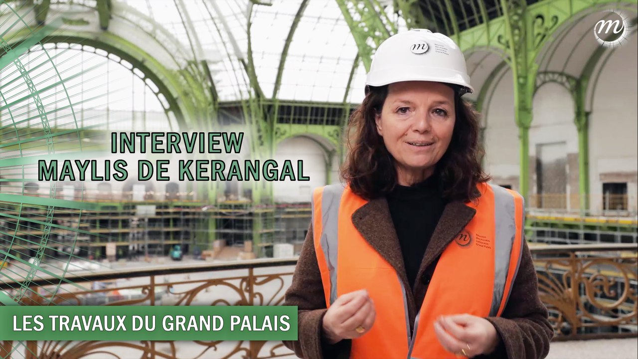 La rénovation du Grand Palais par Maylis de Kerangal !