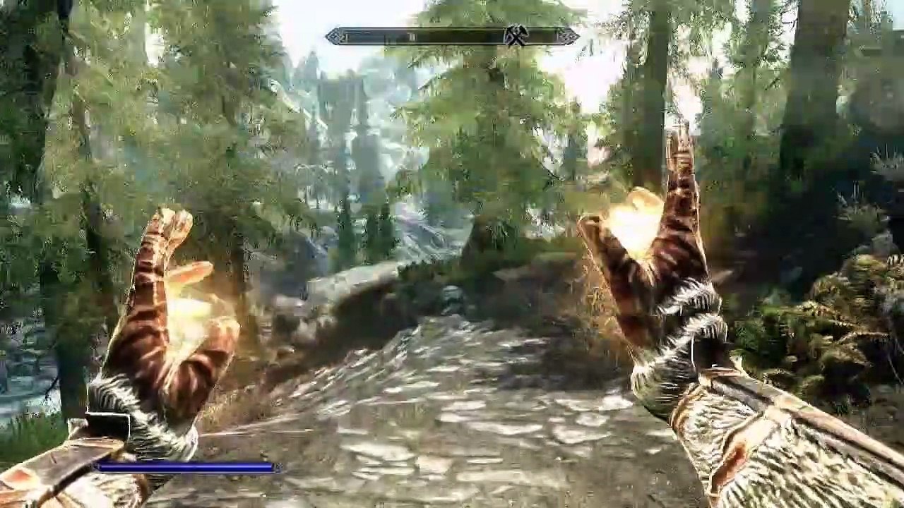 The Elder Scrolls V: Skyrim Demo Gameplay #1