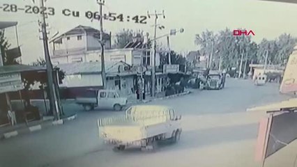 MOTOSİKLET SÜRÜCÜSÜ KAZADA HAYATINI KAYBETTİ