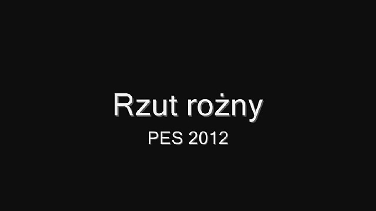 Pro Evolution Soccer 2012 corner - GOL