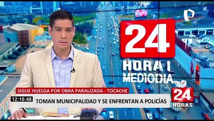 Huelga indefinida en Tocache: regidores exigen renuncia inmediata del alcalde