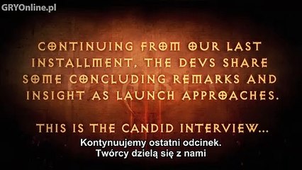 Diablo III developer diaries #5 (PL)