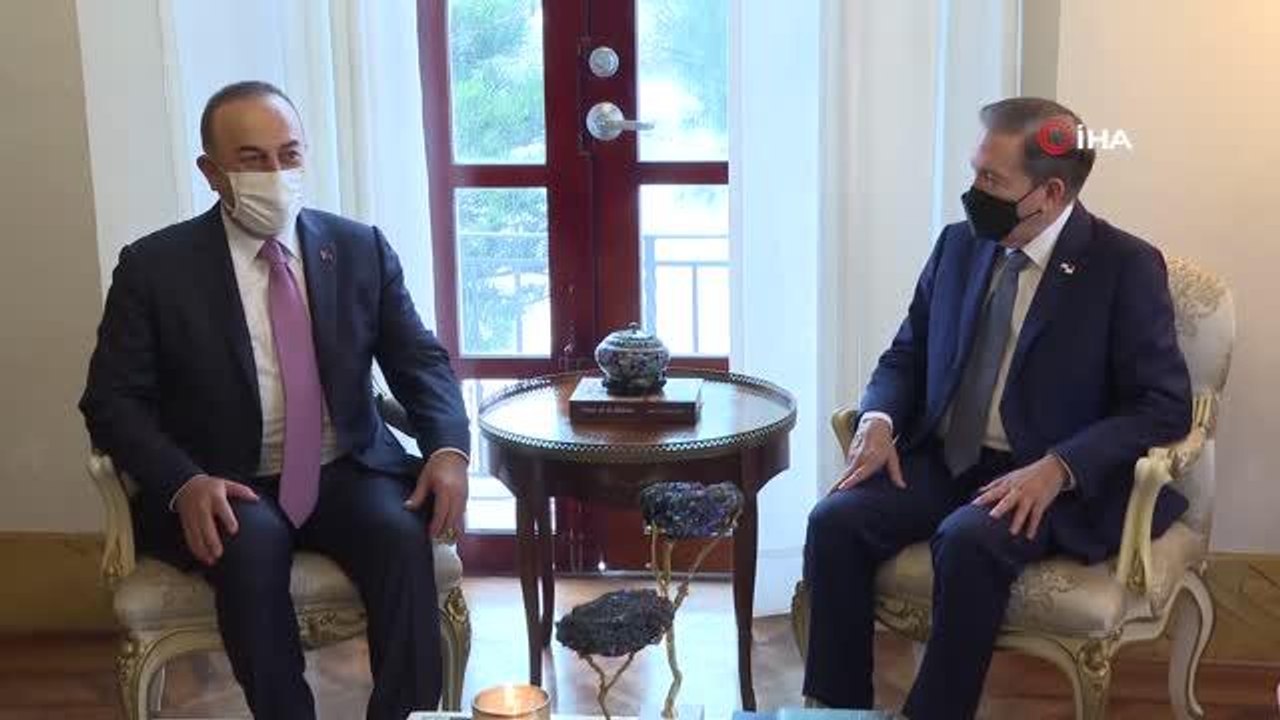 Bakan Çavuşoğlu, Panama Devlet Başkanı Cortizo ve Panamalı mevkidaşı Mouynes ile görüştü