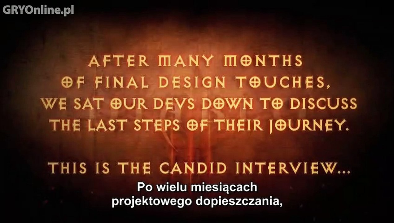 Diablo III Developer Diaries #4 (PL)