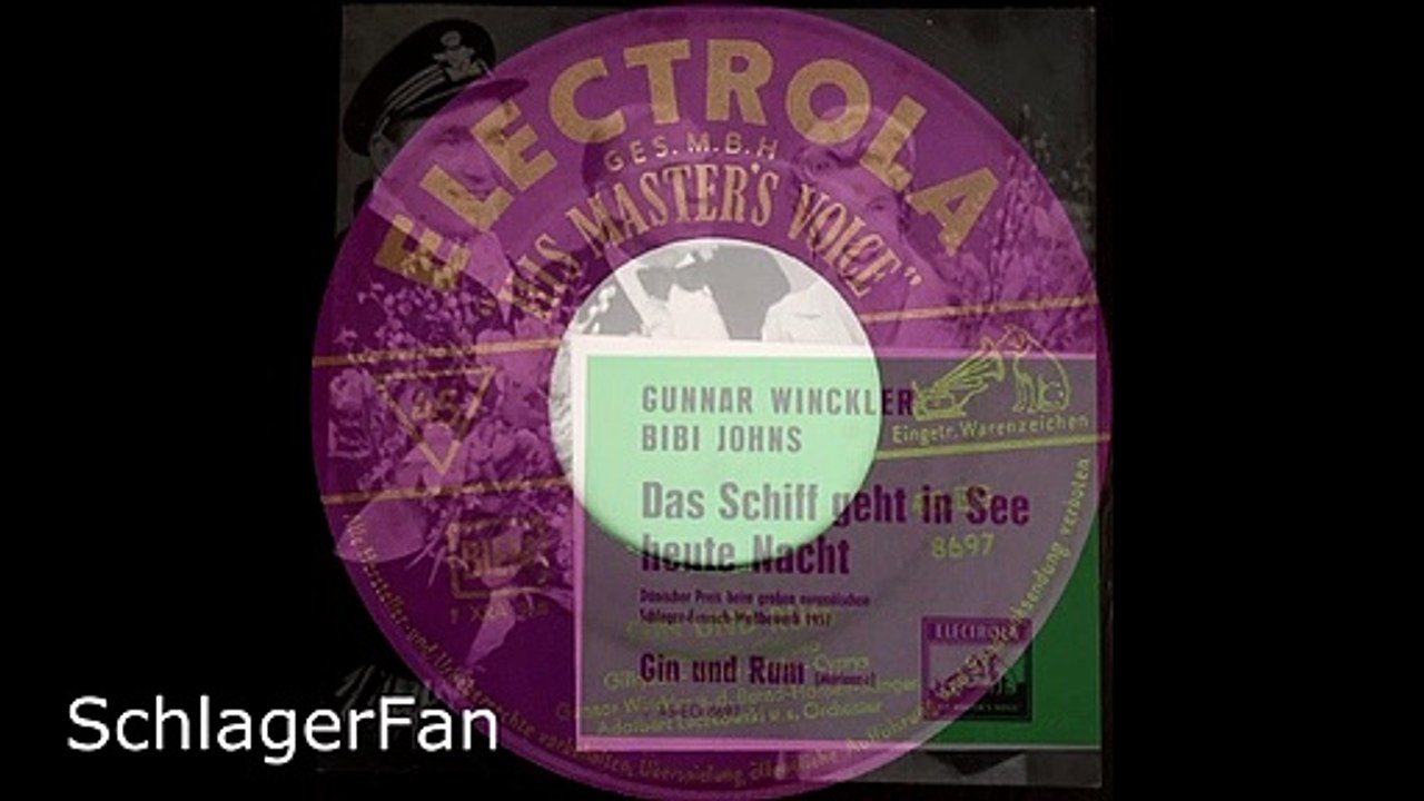 Gunnar Winckler - Gin Und Rum - 1957