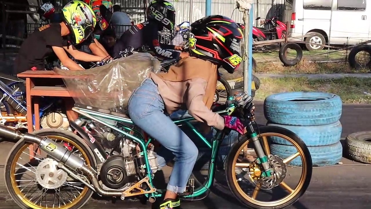 drag bike tanah jawa part 34